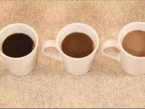 remove coffee stains from carpet