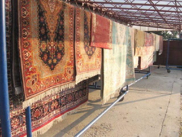 Professional Area Rug Cleaning Fairfax 13 flat drying carpet